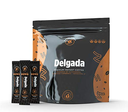 Total Life Changes Delgada Coffee Infused with Ganoderma Lucidum mushroom, 28 sachet - Maple Wellness Supplements