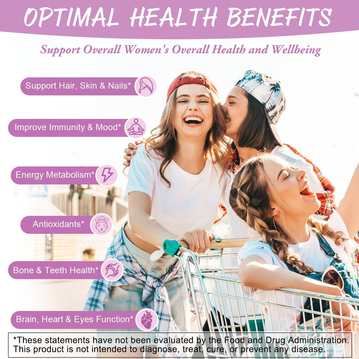 Totaria Sugar Free Multivitamin Gummies for Women 14+ w/Iron, Inositol, Folate, Biotin, Womens Daily Multivitamin Gummy w/Vitamin A, C, B, D3, K2 - Maple Wellness Supplements