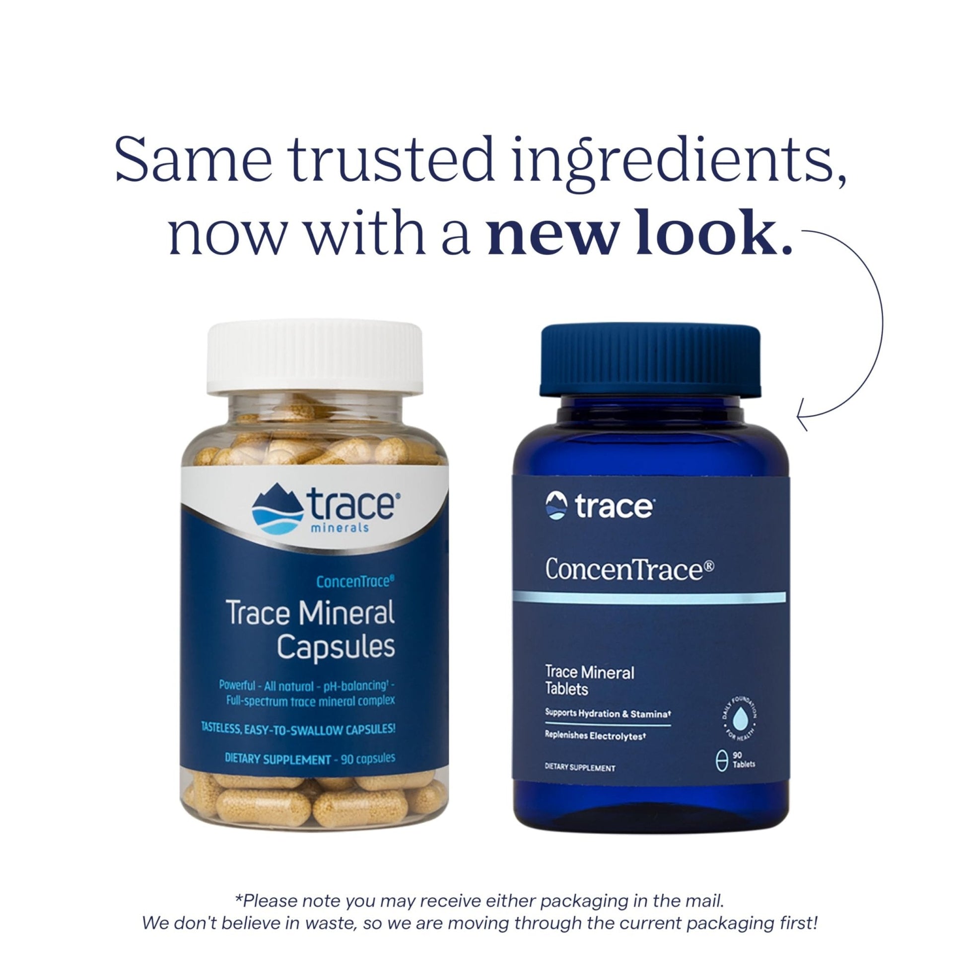 Trace Minerals ConcenTrace Trace Mineral Capsules - ConcenTrace Capsules for Overall Health - Bone Strength, Muscle Recovery & Energy Support - Maple Wellness Supplements