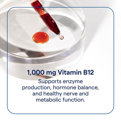 Trace Minerals Ionic B12 - Liquid Multivitamin for Hormone Balance & Healthy Nerve Function - Supports Metabolic Health - Enzyme Production - Natural Wellness Formula - 2 fl oz (59 Servings) - Maple Wellness Supplements