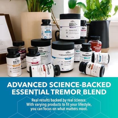 Tremanol Natural Aid Herbal Supplement – Includes Vitamin B2 & B12, Passionflower & Skullcap – 60 Caps (Pack of 3) – Made in USA - Maple Wellness Supplements