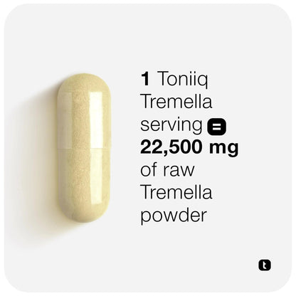 Tremella Mushroom Ultra High Potency 15:1 Extract with 30% Beta Glucans - Pure & Concentrated Formula - Third-Party Lab Tested for Purity & Quality - 120 Capsules - Maple Wellness Supplements