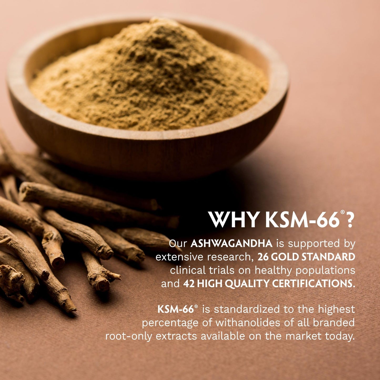 TRIBE ORGANICS KSM-66 Ashwagandha Root Extract Powder Ayurvedic Herb for Mood Support | Increase Energy | Strength - Organic | Natural | Gluten Free | Non GMO | Full-Spectrum - 100g Pouch - Maple Wellness Supplements