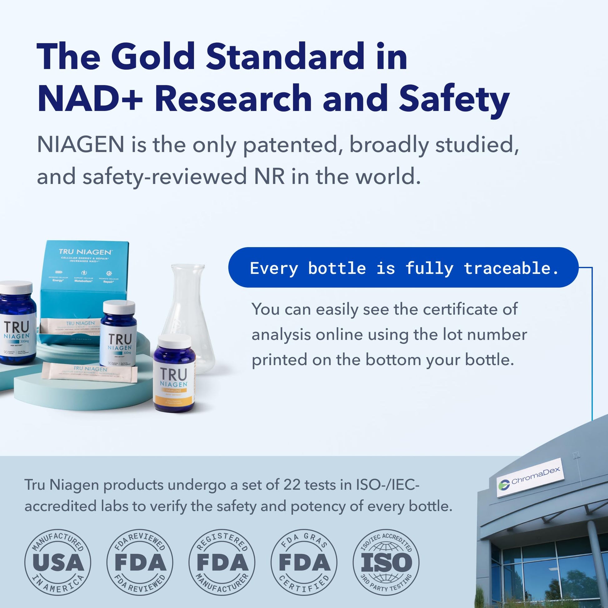 TRU NIAGEN NAD+ Booster with Hydration & Prebiotic Support Award-Winning Nicotinamide Riboside Mixing Powder for Cellular Energy, Repair & Healthy Aging - 30ct/300mg Stick Packs: On-The-Go Supplement - Maple Wellness Supplements