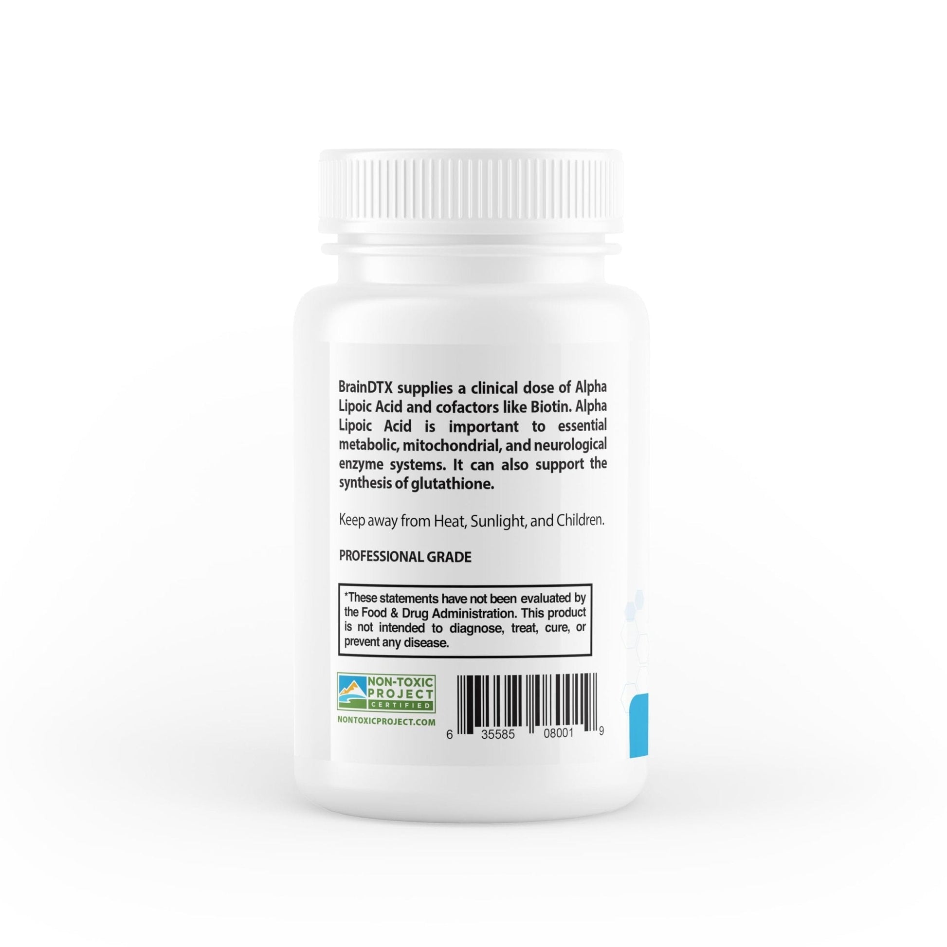 True Cellular Formulas BrainDTX - Supports Cognitive Function, Focus & Mental Clarity - Promotes Clear Thinking & Memory - with Alpha Lipoic Acid & Biotin - Antioxidant Support - 60 Capsules - Maple Wellness Supplements