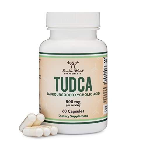 TUDCA Bile Salts Liver Support Supplement, 500mg Servings, Liver and Gallbladder - Maple Wellness Supplements