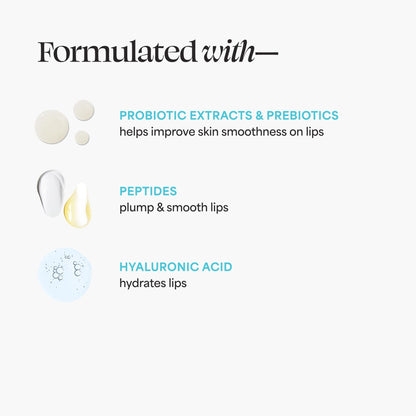 TULA Skin Care Rose Glow + Get It Lip Balm - Hydrating Peptide Lip Treatment with Hyaluronic Acid & Vitamin E, 0.28 oz., Rosy Tint - Maple Wellness Supplements