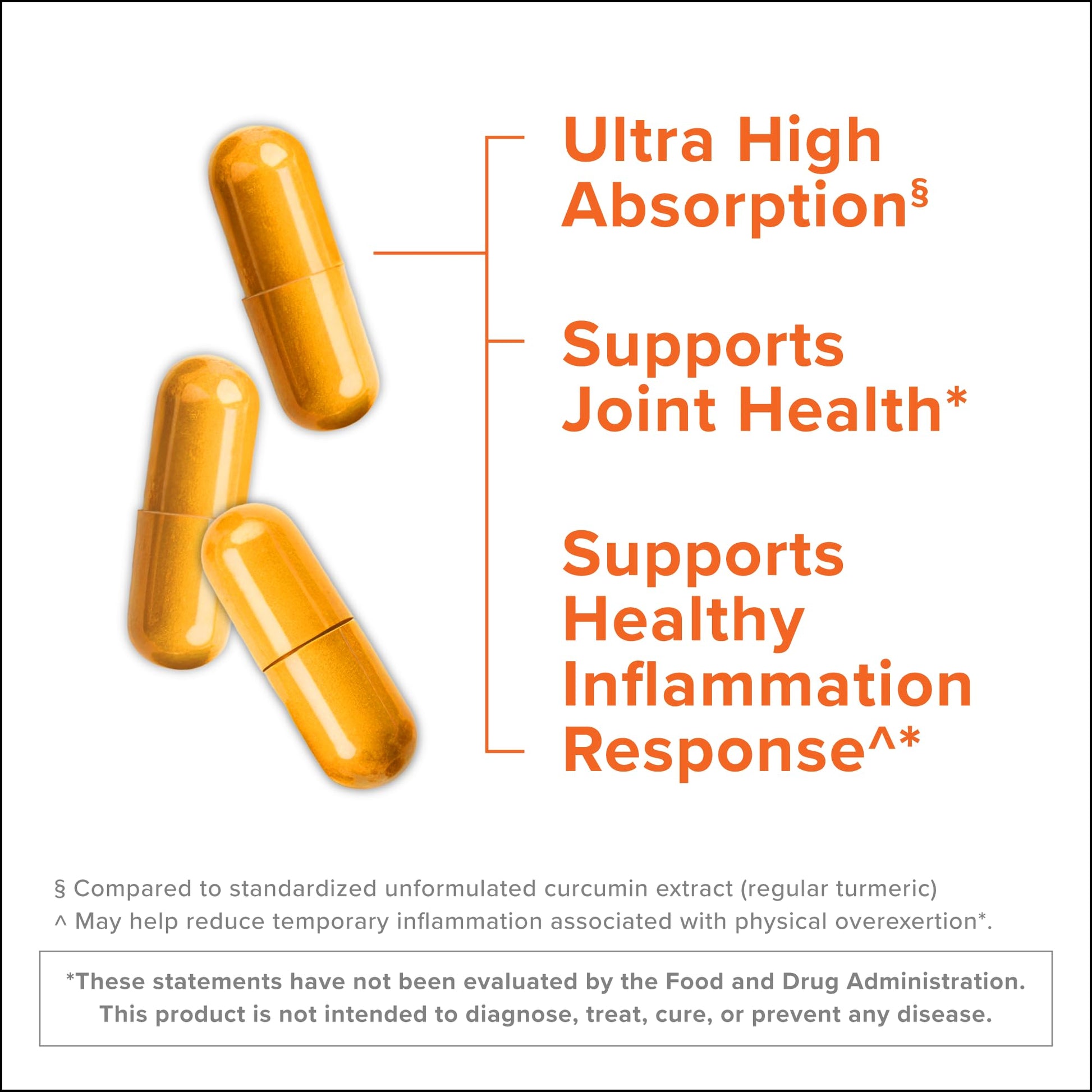 Turmeric Curcumin Capsules, Qunol with Ultra High Absorption 1500mg, Joint Support, Dietary Supplement, Extra Strength, 90 Vegetarian Capsules - Maple Wellness Supplements