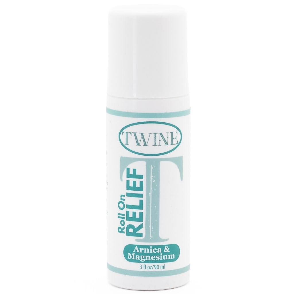 TWINE All-Natural Muscle Relief Roller with Arnica, Camphor & Eucalyptus – 90ml - Maple Wellness Supplements