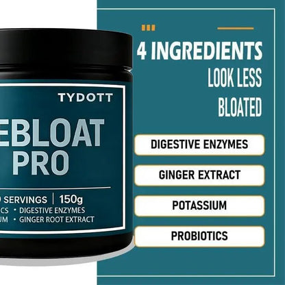 TYDOTT Debloat Pro, Contains Probiotics and Digestive Enzymes to Relieve Bloating, Supports Gut Health, Nutrient Absorption, and Stomach Comfort to Support Digestive Health - Maple Wellness Supplements
