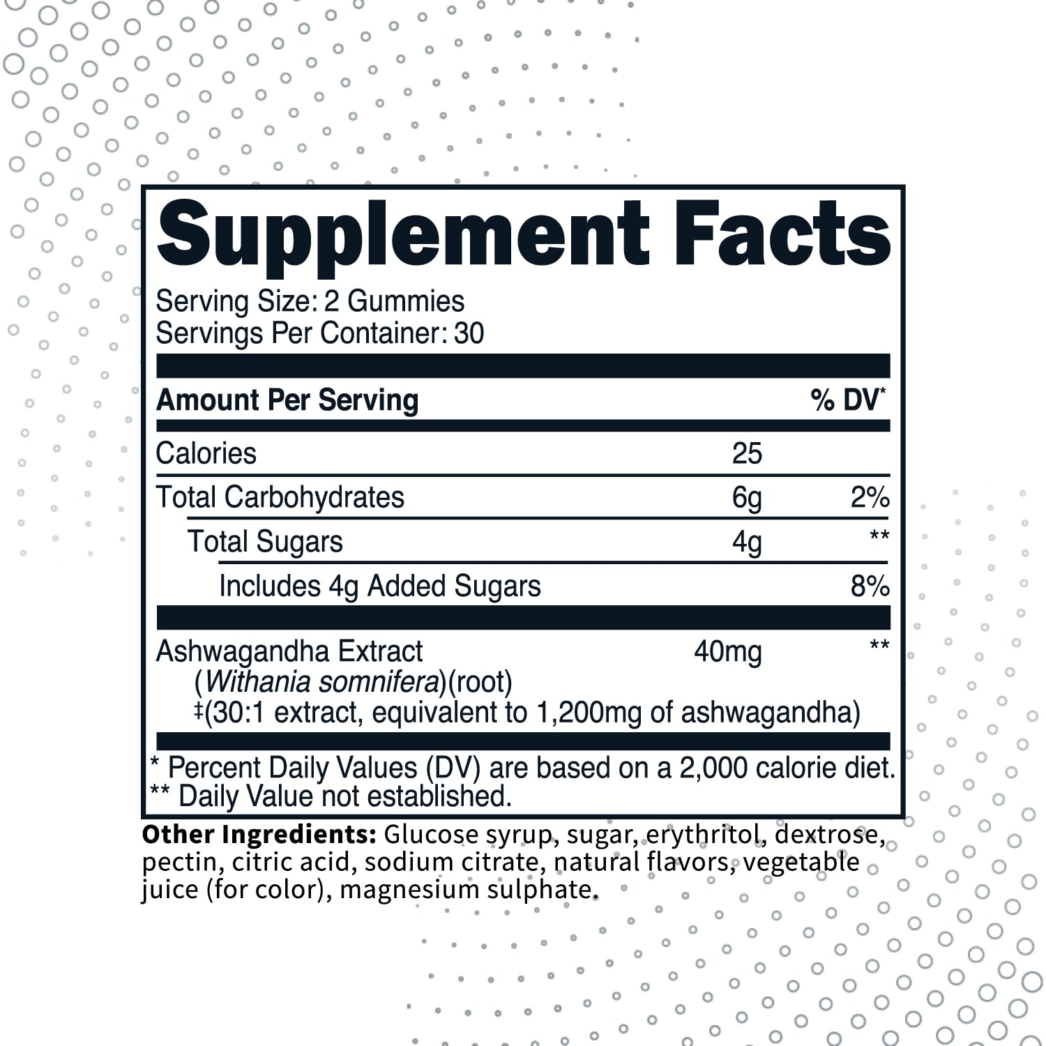 Type Zero Ashwagandha Gummies 60 Gummies for 30 Servings Per Bottle - Ashwagandha Herbal Extract Supplement, Gluten Free, GMO Free - Maple Wellness Supplements