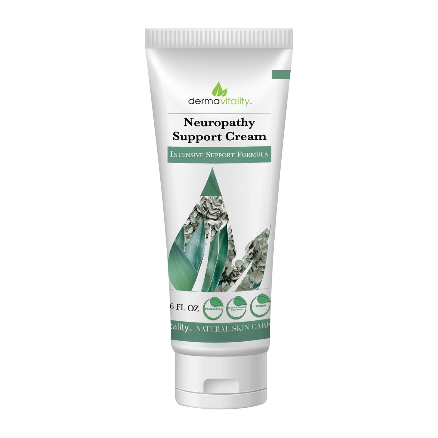UltimateVitality Neuropathy Support Cream – Natural Organic Cream for Feet, Hands, Legs, Toes Includes Arnica, Capsicum Frutescens Fruit Extract, Peppermint a Ginger - 6 Ounces - Maple Wellness Supplements