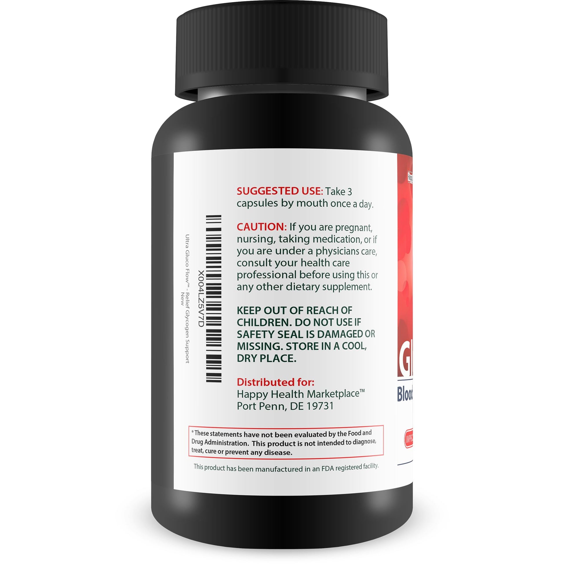 Ultra Gluco Flow - Improved Formula - Our Best Blood Cleanse Detox Cleanse Blood Support Pills - Blood Health Blood Circulation Pills Detox Cleanse Blood Gluco Bio Sweet Relief Glycogen Support - Maple Wellness Supplements