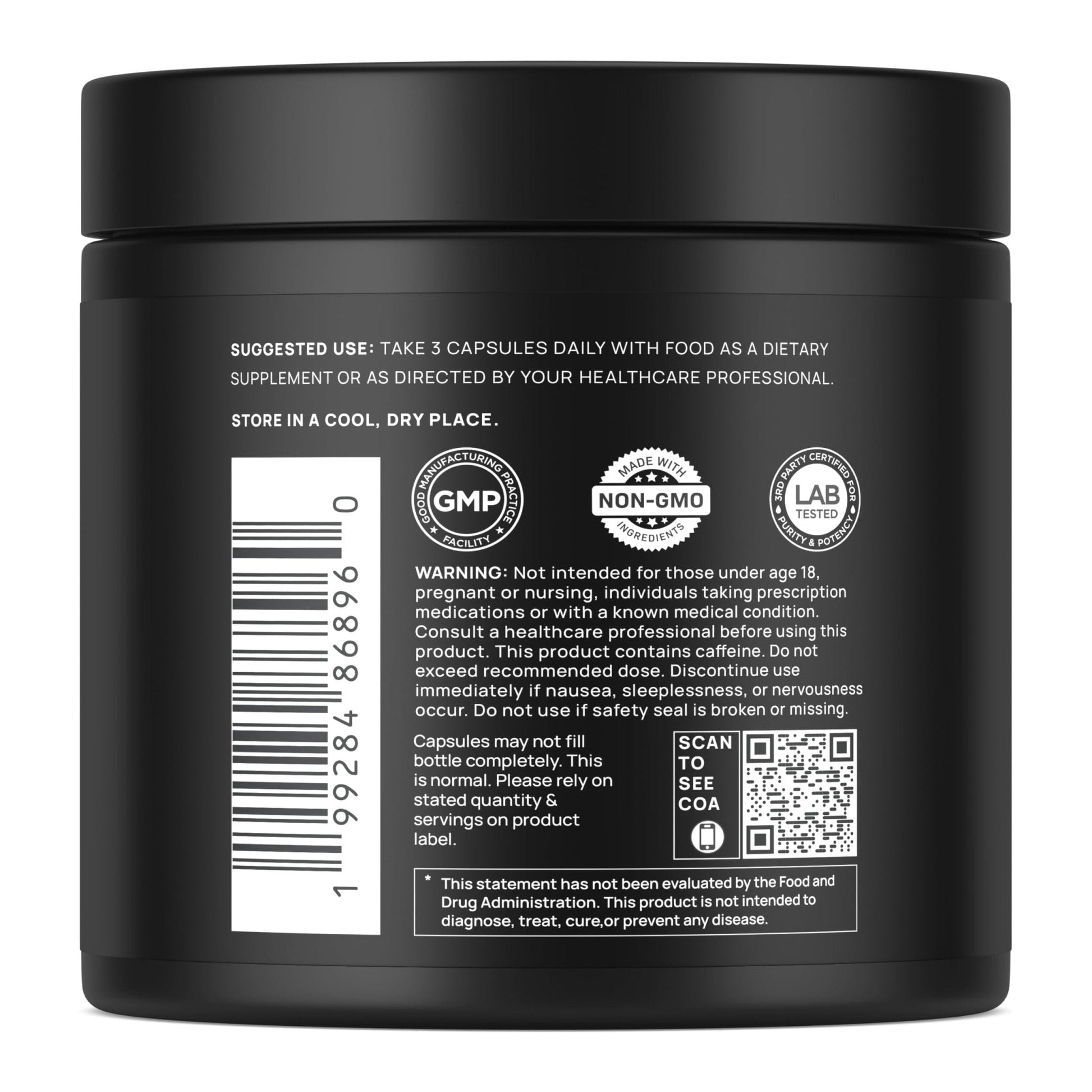 ULTRA MALE® Premium for Men w. 100:1 Shilajit, 40:1 Black Maca, Ashwagandha 25%, Tongkat Ali 10% - Clinical Strength Male Enhancing Supplement for Men Health Libido+ - Maple Wellness Supplements