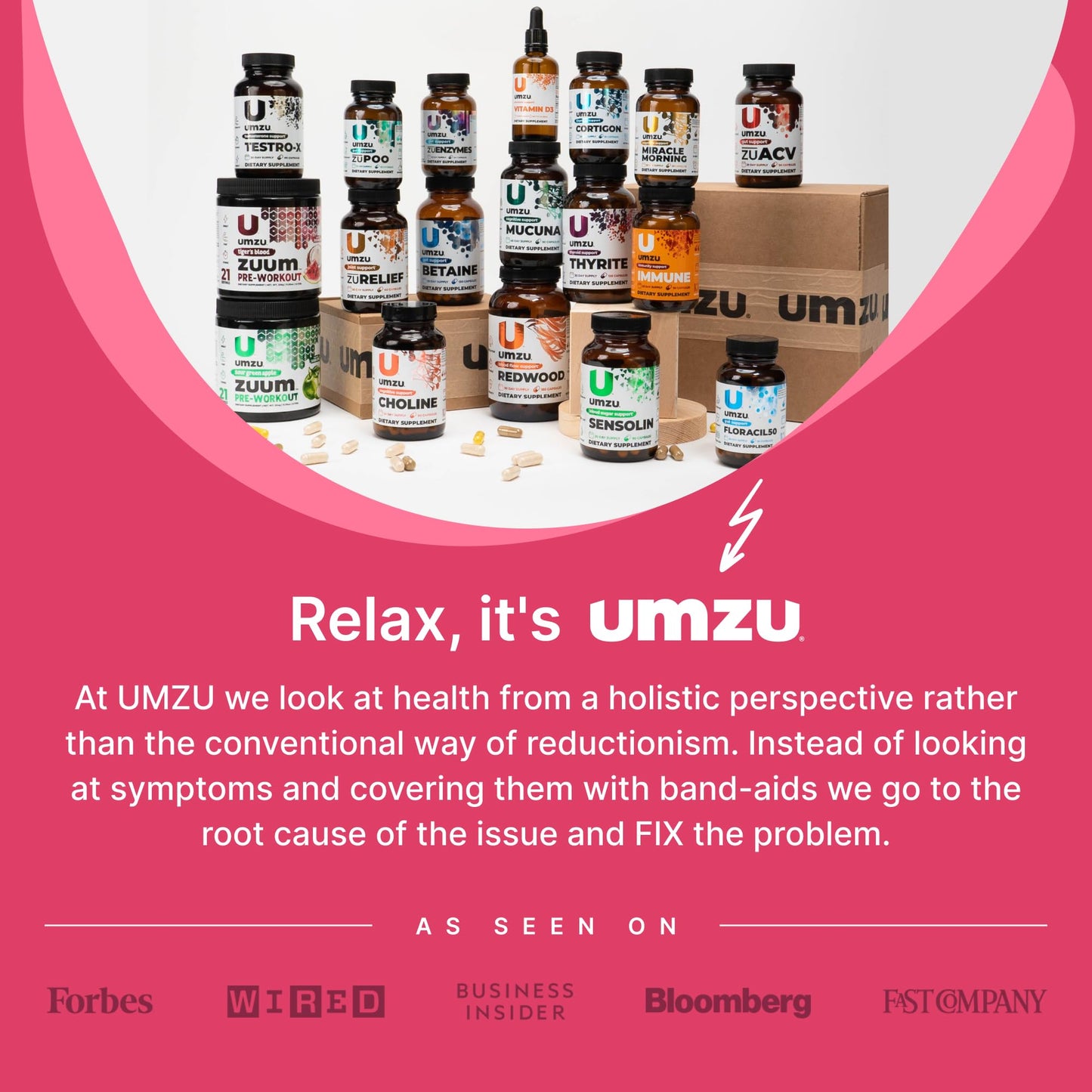 UMZU Daily B, 30 Day Supply – Complete Vitamin B Complex Supplement Blend with B1, B2, B3, B5, B6, B7, B9 & B12 Plus Folic Acid & Biotin – Supports Energy, Focus, Mood, - Maple Wellness Supplements