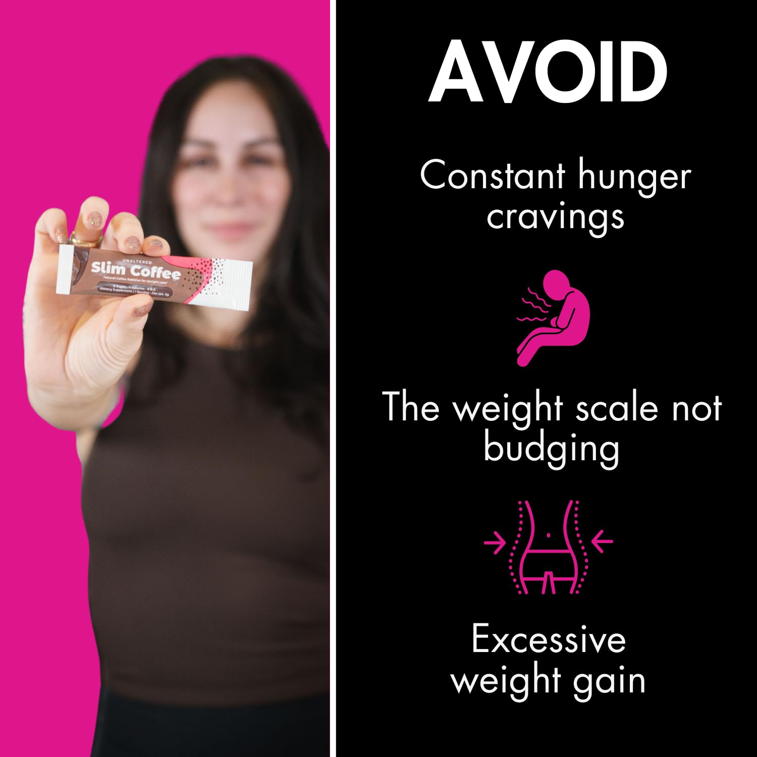 UNALTERED Weight Loss Coffee for Women - Boost Metabolism, Suppress Appetite - Maple Wellness Supplements
