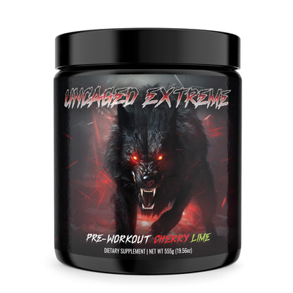 Uncaged Extreme Pre-Workout Powder - Extreme Energy, Focus, Nitric Oxide & Muscle - Maple Wellness Supplements