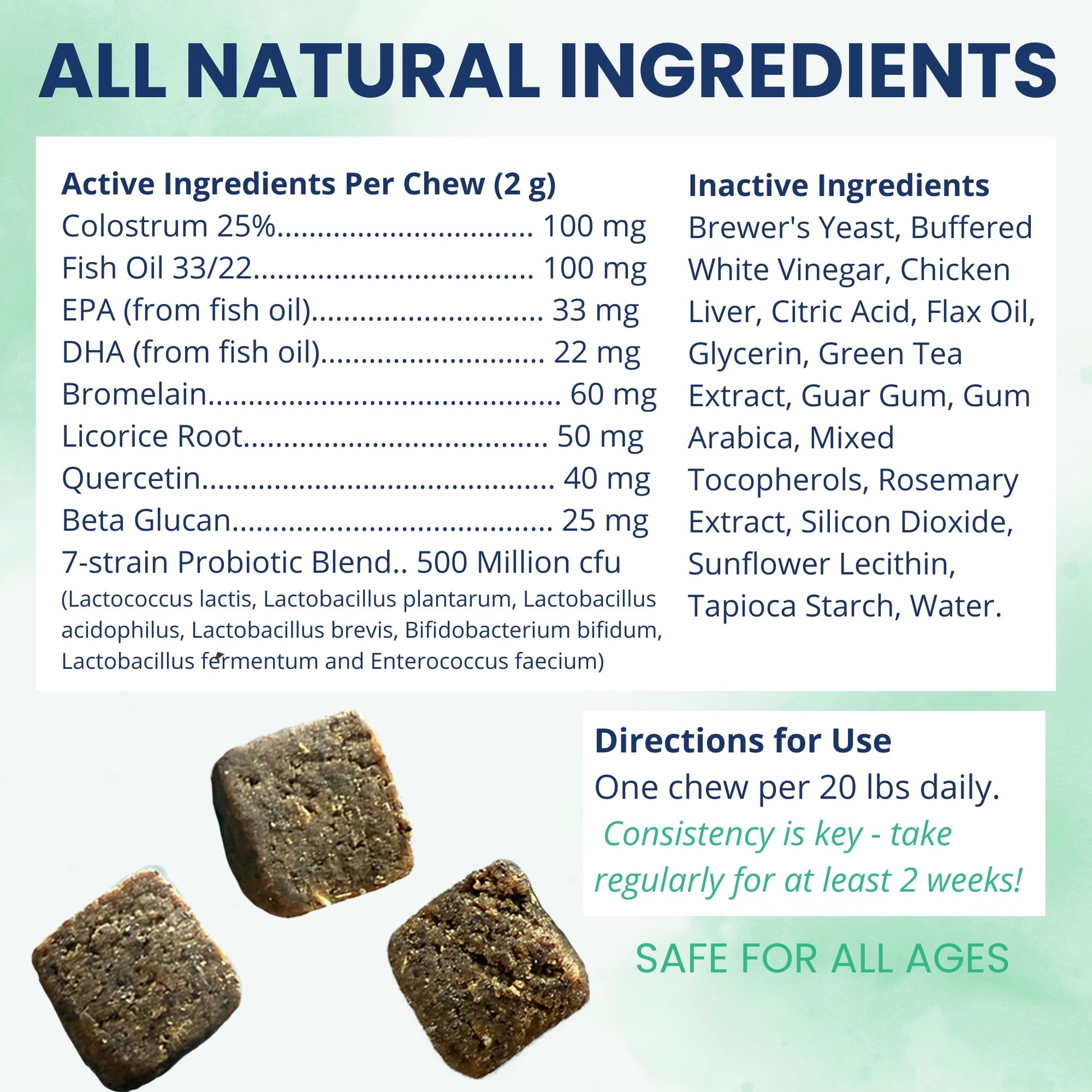 Under the Weather Allergy & Itch Pet Allergy Chews for Dogs | Vet Formulated Skin Support for Canines | Soothing Dog Allergies and Itching Relief Supplement | 60 Count - Maple Wellness Supplements