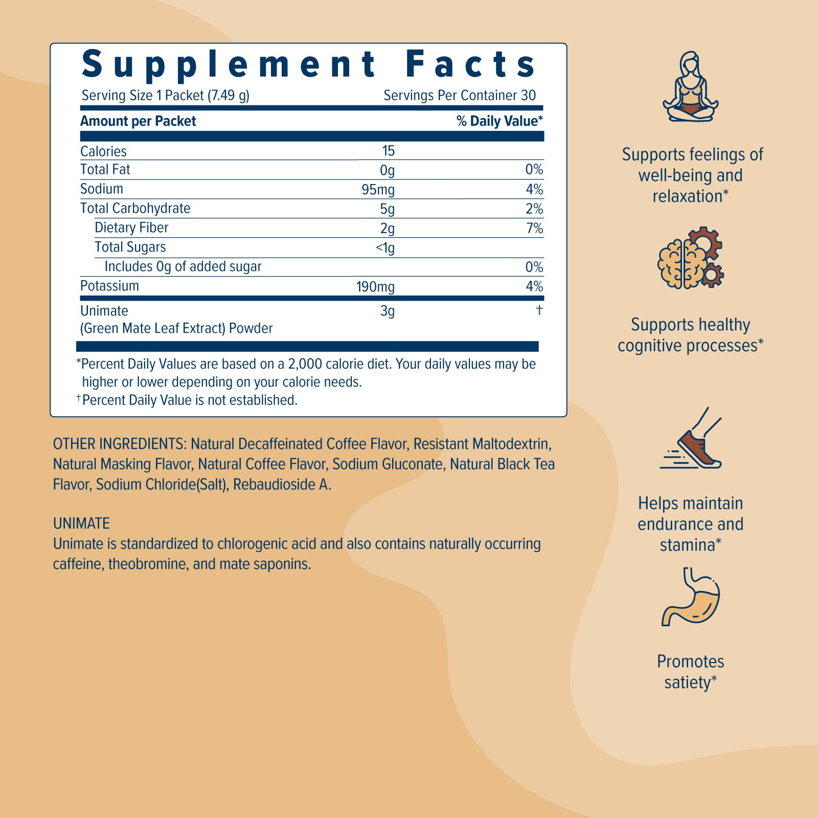 Unicity UNIMATE Black - Great Tasting - 30 Pack - Maple Wellness Supplements