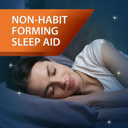 Unisom SleepTabs, Nighttime Sleep-aid, Doxylamine Succinate, 80 Tablets - Maple Wellness Supplements
