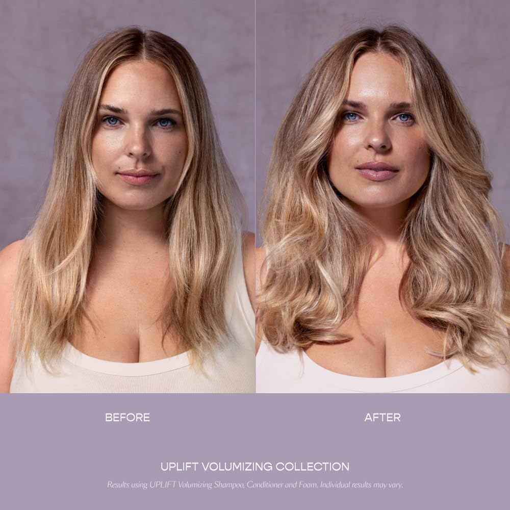 Uplift Volume Trio Kit with Shampoo, Conditioner, & Styling Foam for Volumizing & Fuller Looking Hair - Maple Wellness Supplements