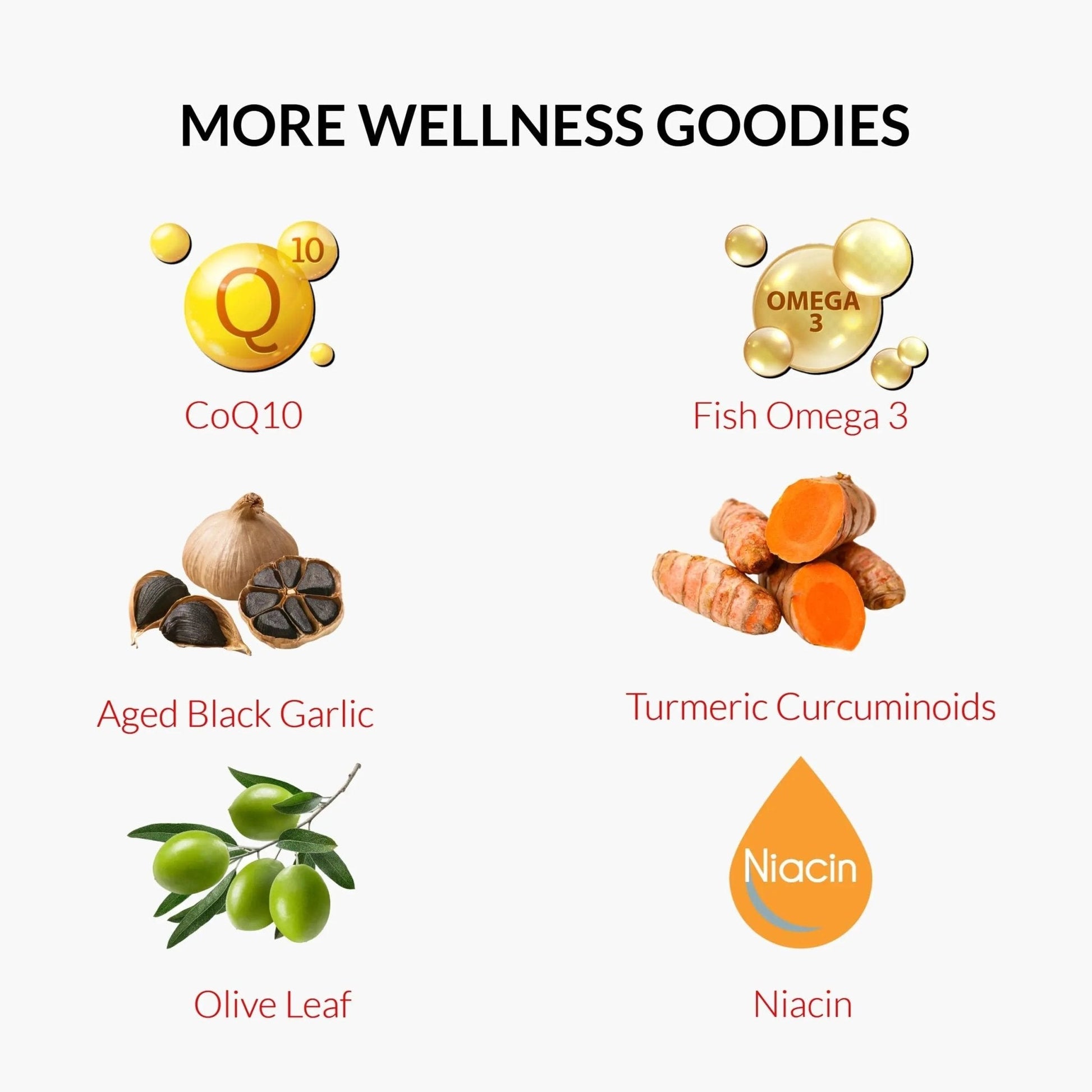 UpNourish Plant Sterols Citrus Bergamot Supplement for High Cholesterol with CoQ10, Omega 3, Olive Leaf, Turmeric Curcumin, Black Garlic and Niacin - 120 Softgels - Maple Wellness Supplements