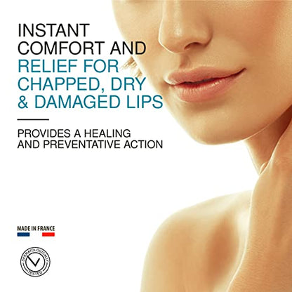 URIAGE Bariederm Cica-Lips Protecting Balm Duo, 2 x 0.5 fl.oz. each | Repairs - Maple Wellness Supplements