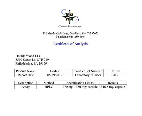Uridine Monophosphate - Third Party Tested (Choline Enhancer, Beginner Nootropic) - Maple Wellness Supplements