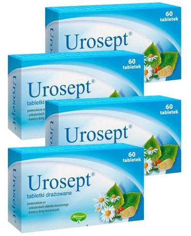 UROSEPT® Helps maintain normal functioning of the urinary system 4x60 tablets - Maple Wellness Supplements