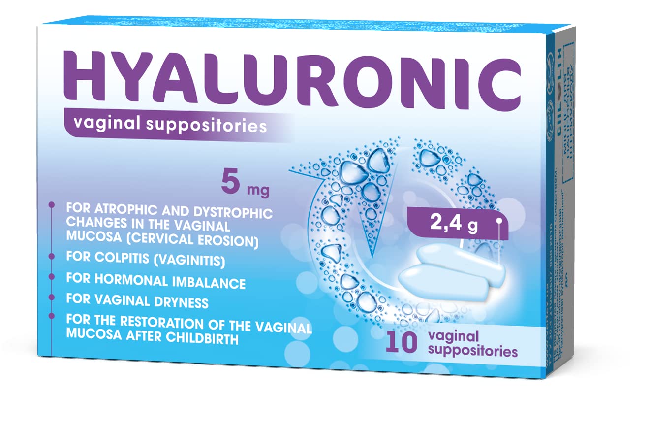 Vaginal Moisturizer for Women with Hyaluronic Acid - Hormone-Free - Intimate Moisturizer for Vaginal Dryness During Menopause - Ideal for Skin Revitalization, pH Balance & Post-Childbirth Recovery - Maple Wellness Supplements
