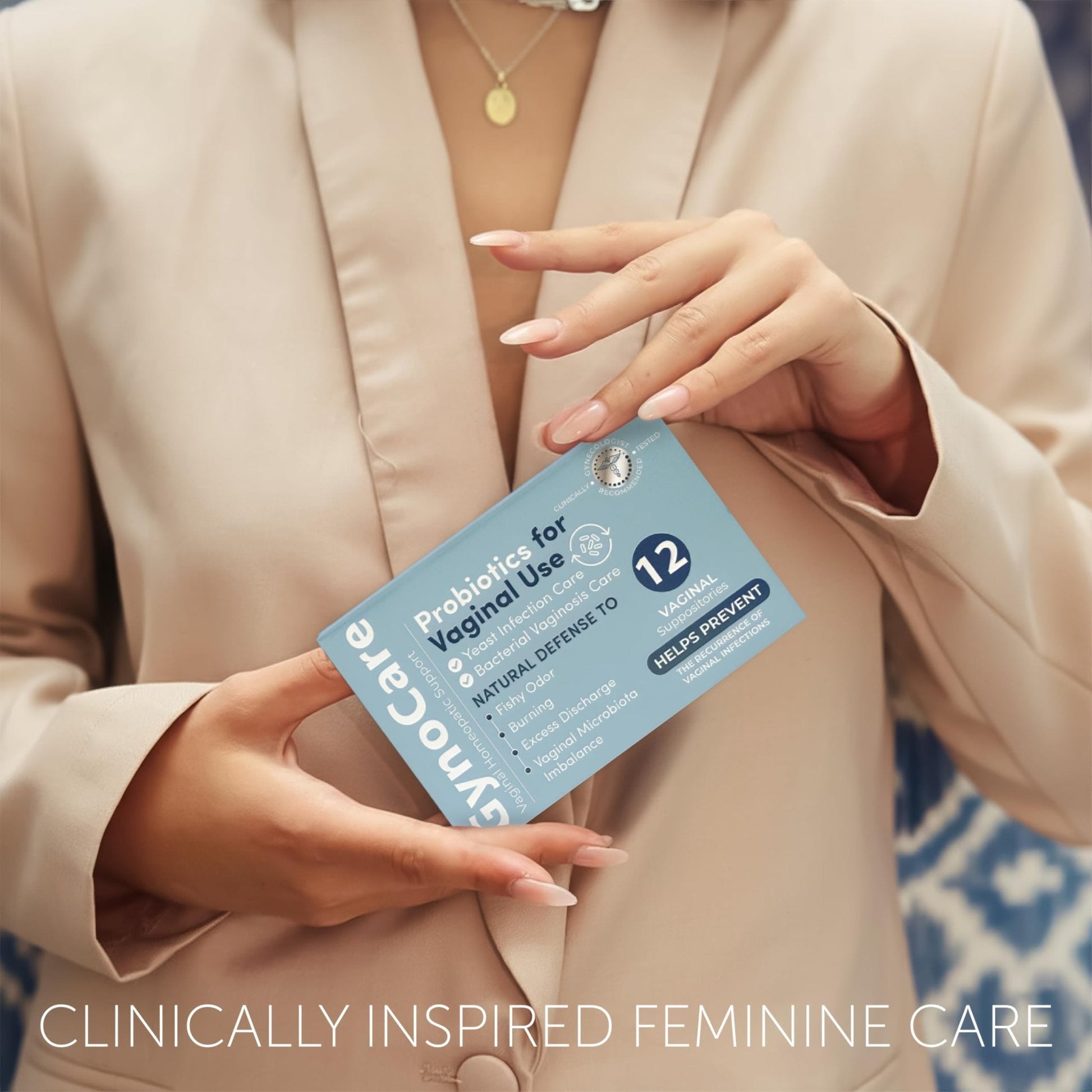 Vaginal Probiotics for Women | Boric Acid For Women | pH Balance for Women | Yeast Infection Care | Natural Defense Against Fishy Odor, Burning and Excess Discharge | 12 Vaginal Suppositories - Maple Wellness Supplements