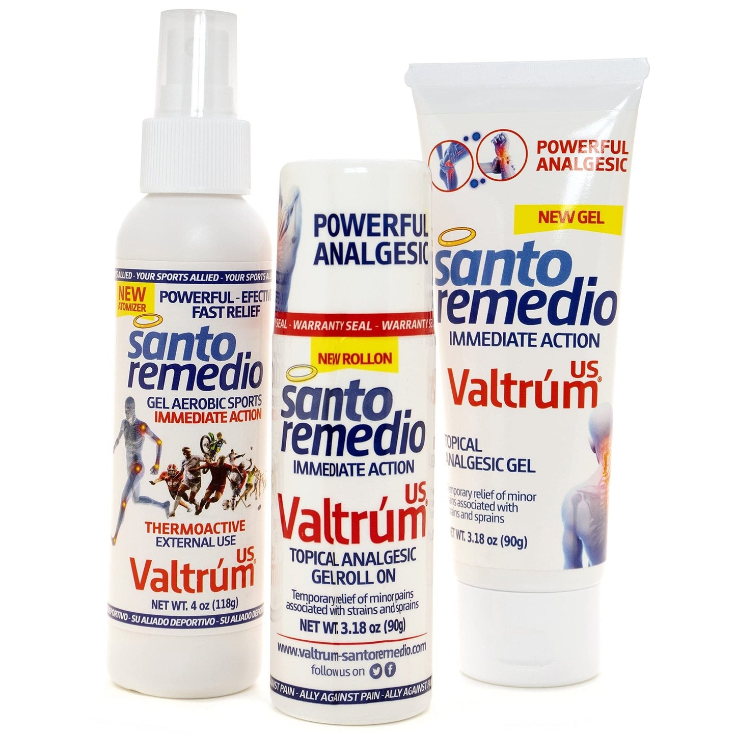 Valtrum Fast and Effective Relief. The only Natural Components Gel for External use with Powerful Action, Whose Effects are perceived Within 40 Seconds of Being Used. - Maple Wellness Supplements