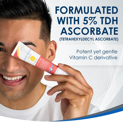 Vanicream Vitamin C Serum, 1.2 Fl Oz, Formulated without Common Irritants for Sensitive Skin, Milky and Lightweight Brightening Serum, - Maple Wellness Supplements