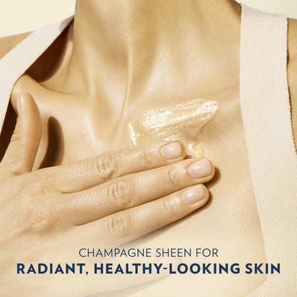 Vaseline Glazed and Glisten Sunlit Glow Body Gel Oil Vanilla Cocoa Shimmering with Ultra-Hydrating Lipids - Maple Wellness Supplements
