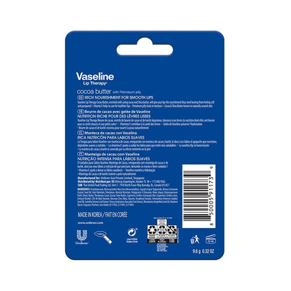 Vaseline Lip Therapy Cocoa Butter Twin Pack - Maple Wellness Supplements