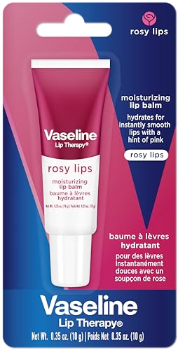Vaseline Lip Therapy Rosy Lips Moisturizing Lip Balm - Twin Pack (2-Pack) - Maple Wellness Supplements