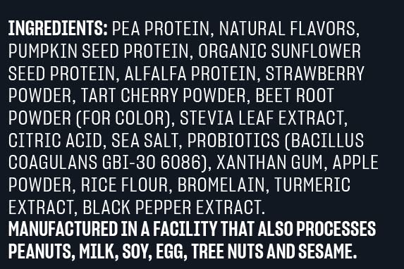 Vega Premium Sport Protein Berry Protein Powder, Vegan, Non GMO, Gluten Free Plant - Maple Wellness Supplements