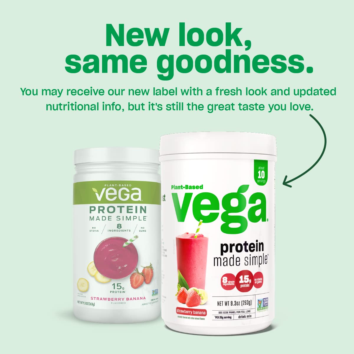 Vega Protein Made Simple, Caramel Toffee - Stevia Free Vegan Protein Powder, Plant Based - Maple Wellness Supplements