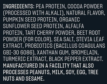 Vega Sport Premium Vegan Protein Powder, Chocolate - 30g Plant Based Protein, 5g BCAA - Maple Wellness Supplements