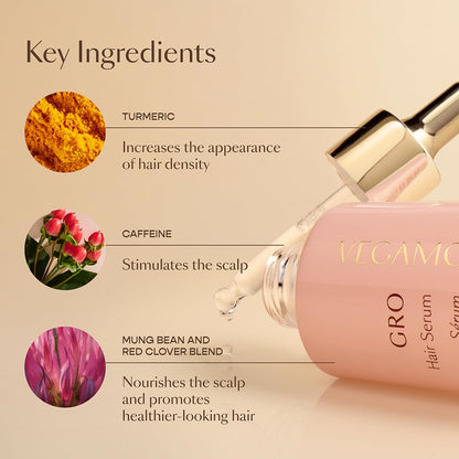 Vegamour Essentials Kit: Revitalizing Shampoo & Conditioner, Hair Serum, Weightless Repair Oil for All Hair Types - Maple Wellness Supplements