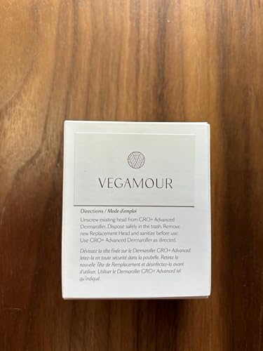 VEGAMOUR GRO+ Advanced Dermaroller Replacement Head | 1,200 Microneedle 0.25mm Scalp Tool | Gently Exfoliates the Scalp | (No Handle, Replacement Head Only) - Maple Wellness Supplements