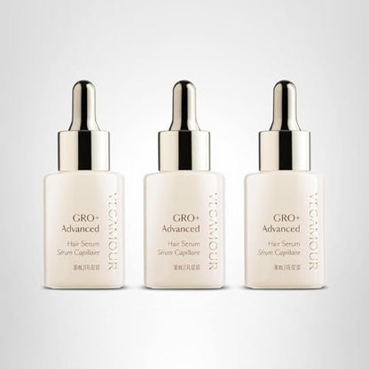 VEGAMOUR GRO+ Advanced Hair Serum for Improving Hair Density, Tonic Reduces Shedding and Promotes a Healthy Scalp, 3 pack - Maple Wellness Supplements