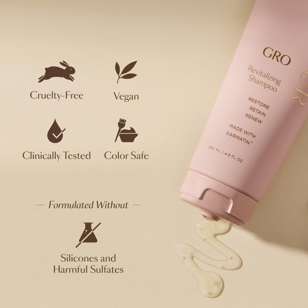 Vegamour The Everyday Kit Includes GRO Revitalizing Shampoo & Conditioner and GRO Dry Shampoo for Thinning Hair - Maple Wellness Supplements