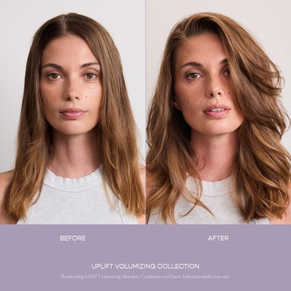VEGAMOUR UPLIFT Volumizing Shampoo For fine, flat & thinning hair, Provides Volume & Resists Humidity, Non Sticky Formula, Bouncy Soft Hair - Maple Wellness Supplements