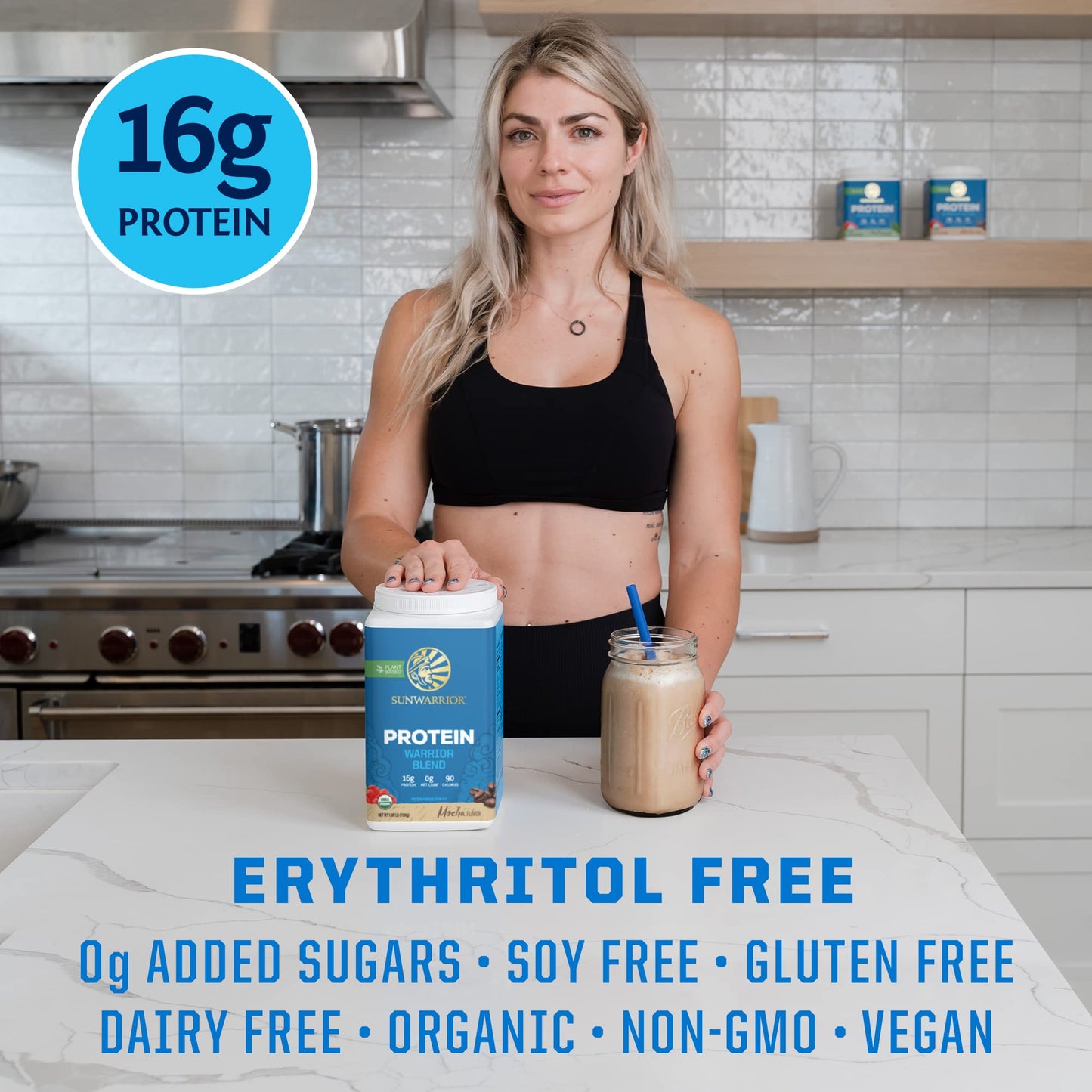 Vegan Protein Powder with BCAA | Organic Hemp Seed Protein Gluten Free Non-GMO - Maple Wellness Supplements