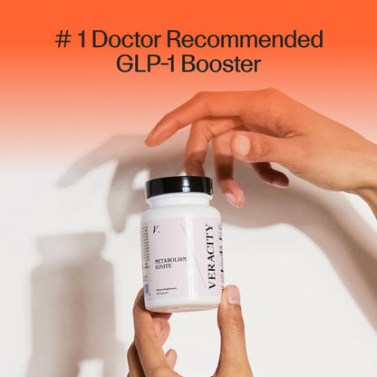 Veracity Metabolism Ignite - Boosts to Reduce Appetite and Cravings for Clinically Proven Weight Loss - Natural & Metabolic Support Supplement - Burns Fat - Side Effect Free - 30 Serving - Maple Wellness Supplements