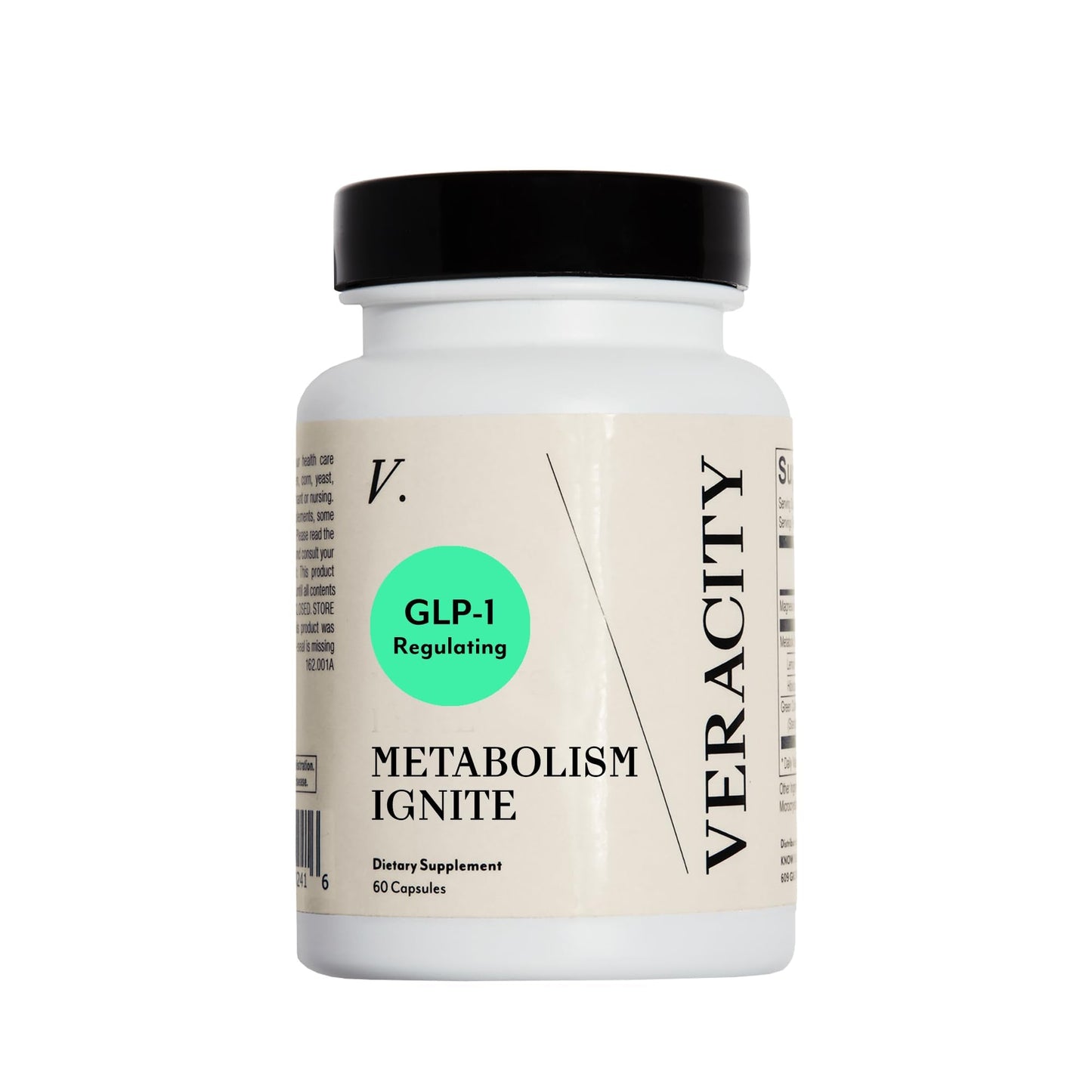 Veracity Metabolism Ignite - Boosts to Reduce Appetite and Cravings for Clinically Proven Weight Loss - Natural & Metabolic Support Supplement - Burns Fat - Side Effect Free - 30 Serving - Maple Wellness Supplements