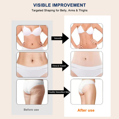 VEZURZO 4-in-1 Lymphatic Drainage Massager & Cellulite Massage Tool, 35-Speed Fascia Blaster for Body Sculpting Pain Relief Face Legs Arms Belly Neck, 90Min Battery Wireless Portable - Maple Wellness Supplements