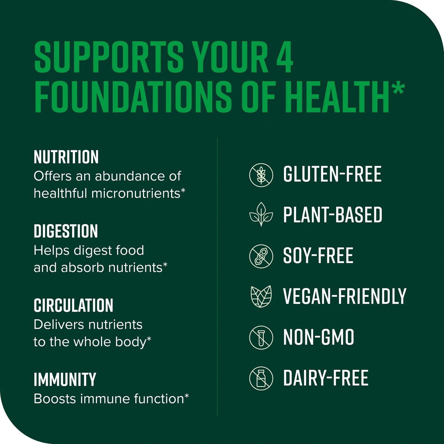 Vibrant Health, Green Vibrance, Vegan Superfood Powder, Boost Energy, 60 Servings - Maple Wellness Supplements