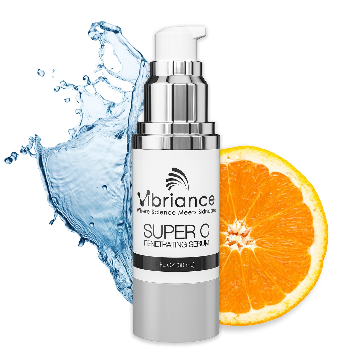 Vibriance Super C Serum for Mature Skin - All-in-One Vitamin Formula Hydrates, Firms, - Maple Wellness Supplements